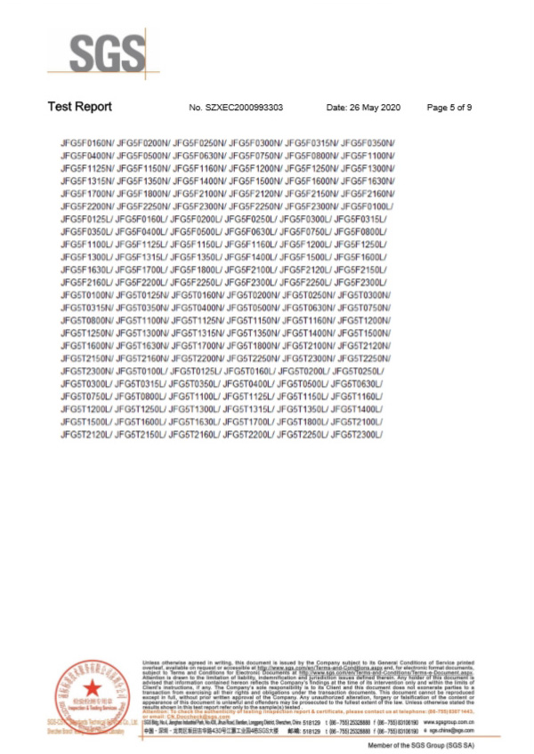 玻璃管保險絲SGS